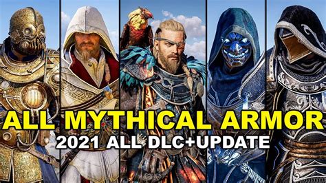 Assassin S Creed Valhalla All Mythical Armor Sets Showcase Including