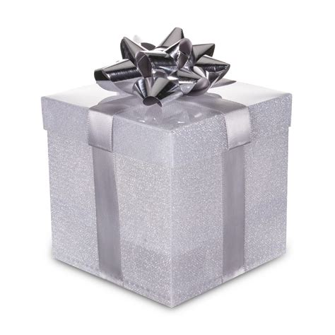 Small boxes for children's clothing, lingerie or scarfs. Silver LED Gift Box - Direct to Product DIGI-PRINT Products