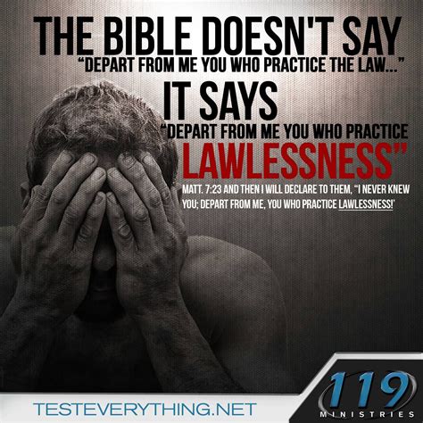 A conservative version and because of the increased lawlessness, the love of the many will become cold. Matthew 7:23 | Bible knowledge, Bible teachings, Bible quotes