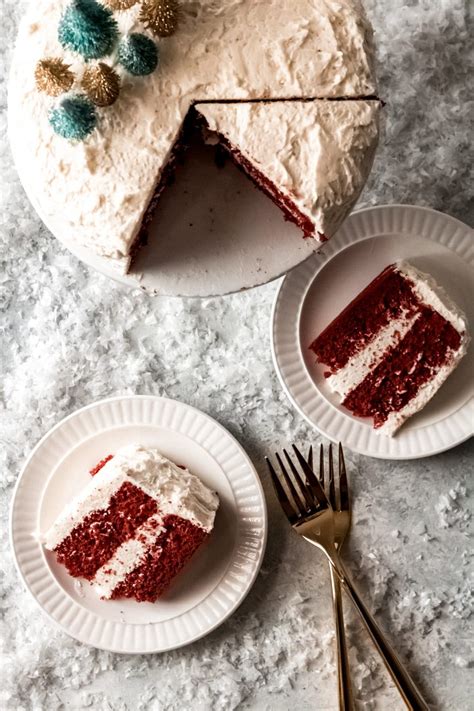 The ultimate red velvet cake with boiled frosting. Red Velvet Cake with Butter Roux Frosting • Wanderlust and Wellness