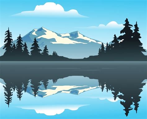 Free Free Mountain Landscape Svg 421 SVG PNG EPS DXF File