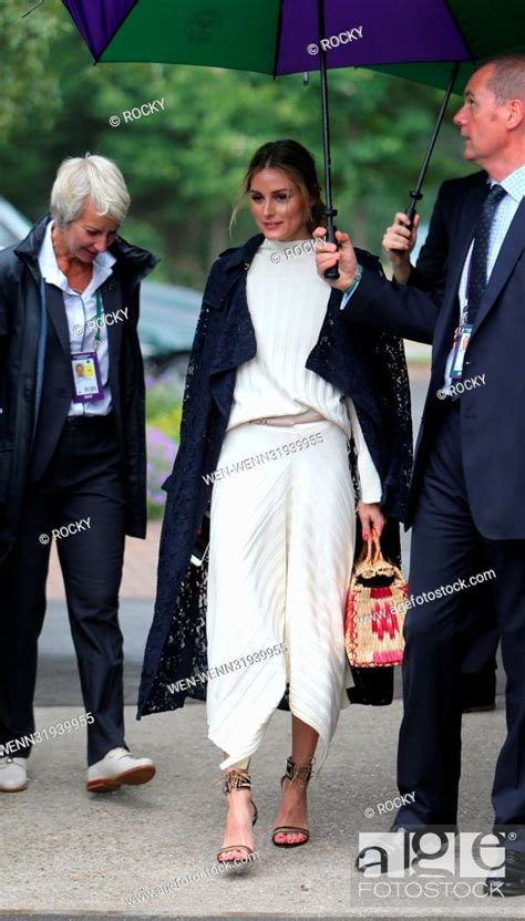 Olivia Palermo Arriving At Wimbledon Featuring Olivia Palermo Where