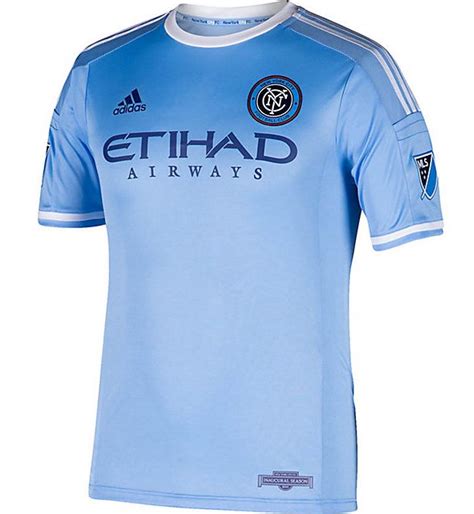 New season come again, with brand new interesting kits. New NYCFC 2015 Jersey- New York City FC MLS Home Kit 2015 ...