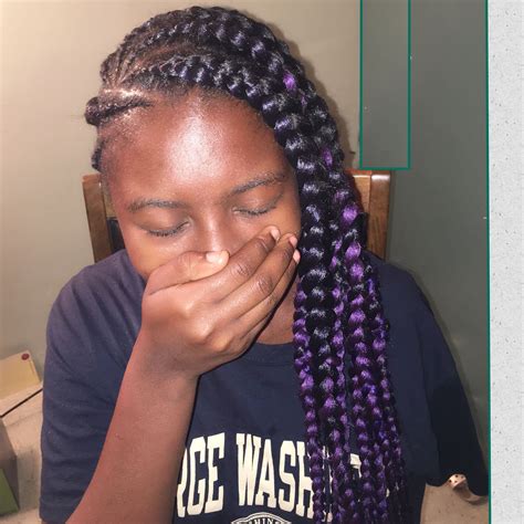 Then this option is for you; Lemonade braids Thick around the way braids | Lemonade ...