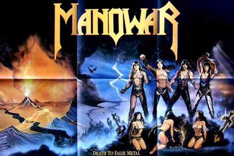 Manowar Album Artwork Poster Sir Laws Manowar Collection