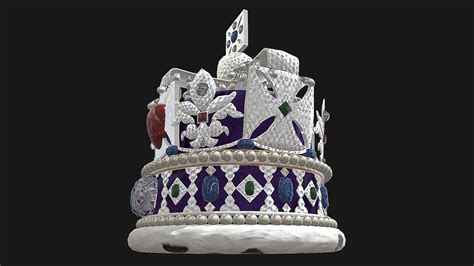 British Imperial State Crown Buy Royalty Free 3d Model By Viky3d