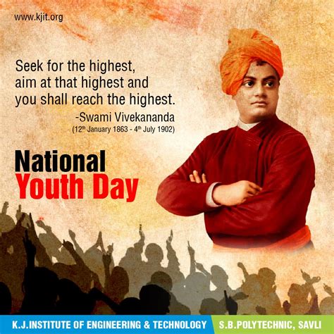 He hoped that the fate of the world lies in the hands of youth and here are some of his quotes on youth. Swami Vivekananda's ideology & philosophy has always been ...