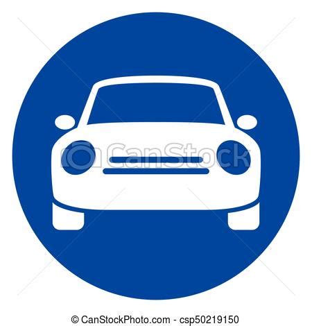 When is it acceptable to use. Voiture bleue, cercle, icône. Voiture bleue, cercle, illustration, icône.