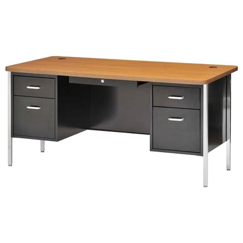 Foods like fruit, nuts and certain shellfish can be eaten raw, but most of. Sandusky 600 Series Double Pedestal Steel Desk in Black ...