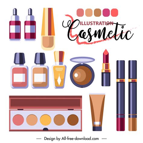 Cosmetics Vectors Free Download Graphic Art Designs