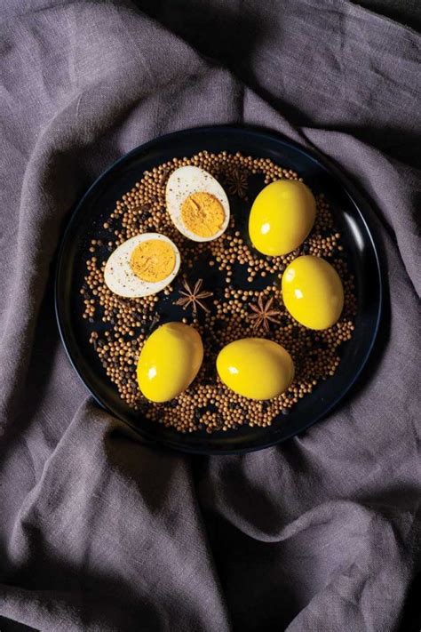 Pickled Golden Eggs Delicious Living