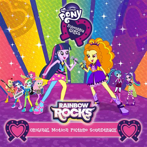 Music rules and rainbows rock as twilight sparkle and pals compete for the top spot in the canterlot high mane event talent show. Equestria Daily - MLP Stuff!: Rainbow Rocks Soundtrack Now ...
