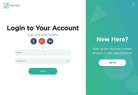 9 Inspiring Login Forms With Awesome Ux Justinmind
