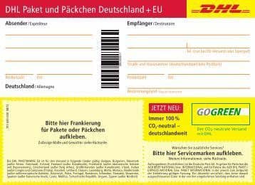 Das adressetikett auslesen und das paket korrekt zustellen. Preise Versand national 2