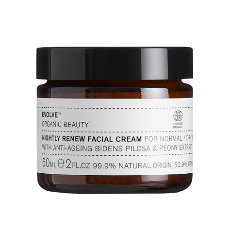 Evolve Beauty Nightly Renew Facial Cream 60ml Bewust Puur
