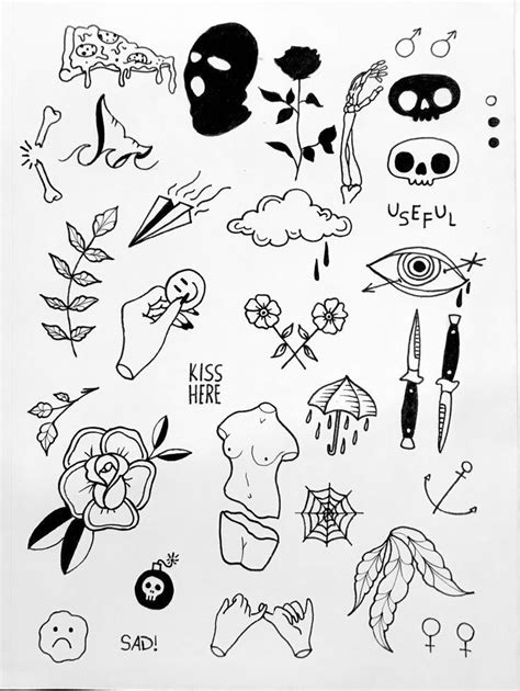 Pin By Chris Y On Art In 2020 Tattoo Flash Art Doodle Tattoo Tattoo