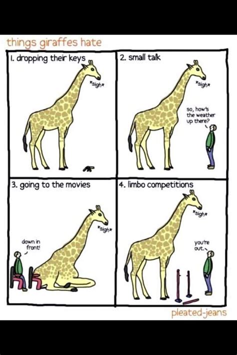 Giraffe Humor Giraffes Pinterest Giraffe Humor
