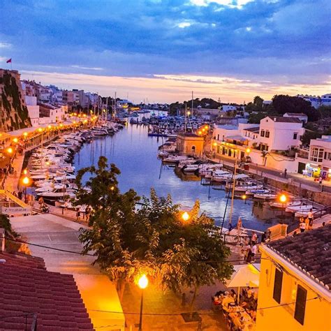 Ciutadella De Menorca Is A Port City On The West Coast Of Menorca