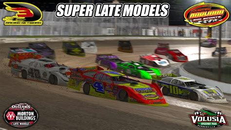 Iracing Dirt Super Late Models Volusia Youtube
