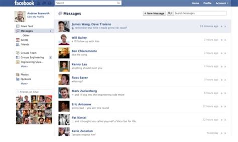 Its Here Facebook Reveals New Messaging System