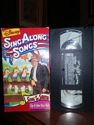 Disney Sing Along Songs Zip A Dee Doo Dah Vhs Video Tape Ebay My Xxx