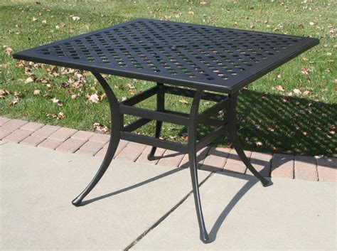 Ansley Luxury 4 Person All Welded Cast Aluminum Patio Furniture Dining