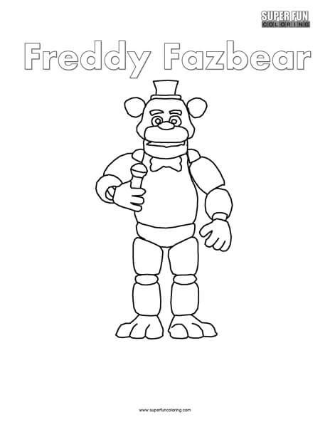 30 Freddy Fazbear Coloring Pages Zsksydny Coloring Pages