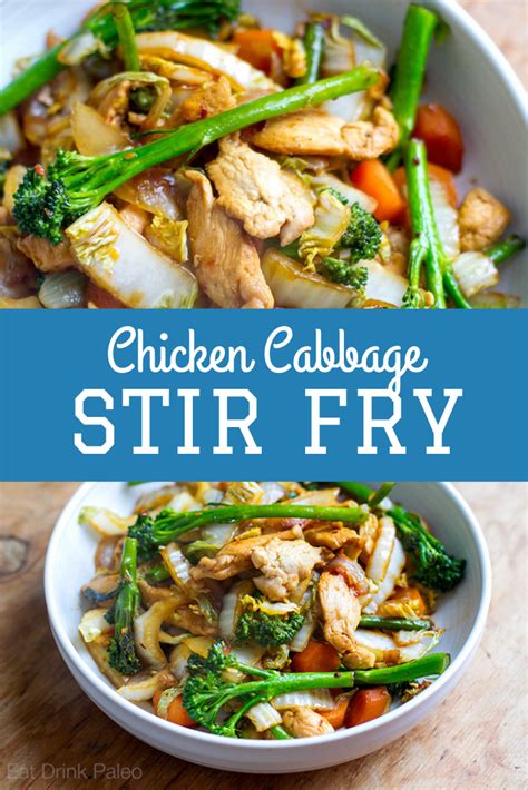 Quick And Easy Chicken Cabbage Stir Fry