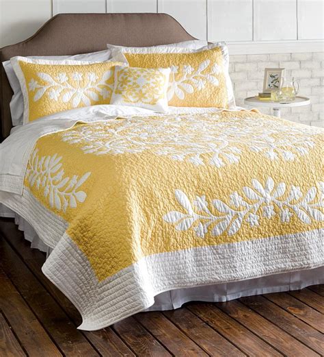 Kayla Hand Guided King Quilt Set 104 L X 90 W Plowhearth