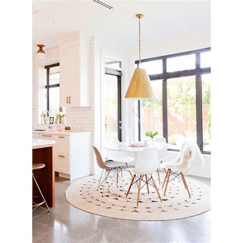 Buy dining room round rugs and get the best deals at the lowest prices on ebay! Round Jute Rug | Interior design dining room, Neutral ...