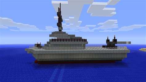 Navy Battleship Cruiser Minecraft Project