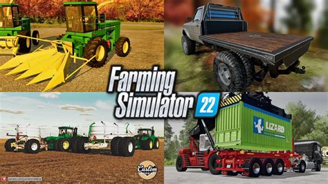 Farm Sim News Classic Jd Forage Harvester Tlx 1982 And Pattison Carts