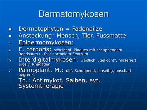 Ppt Dermatologie Powerpoint Presentation Id324340