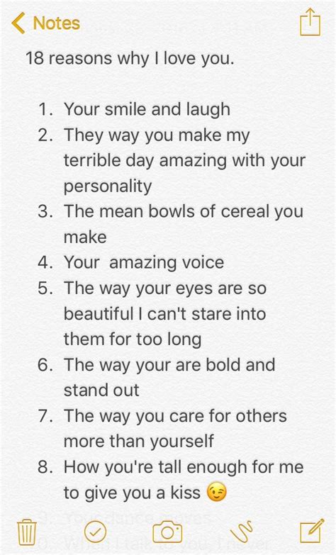 Part Of Reasons Why I Love You Reasons Why I Love You Cards For Boyfriend Cute