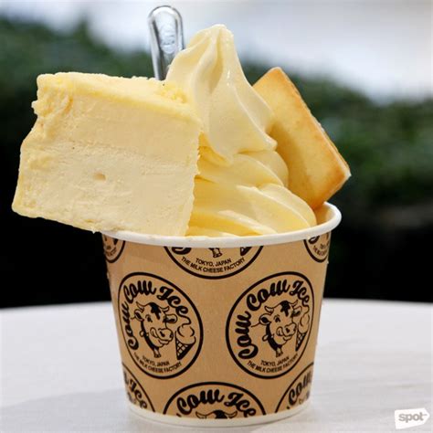 Cow Cow Ice Serves Hokkaido Style Cheese Ice Cream SPOT Ph