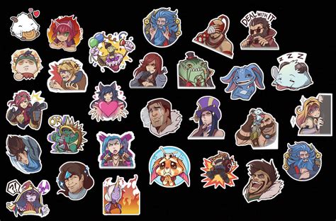 League Of Legends Stickers By Lzccreations On Deviantart