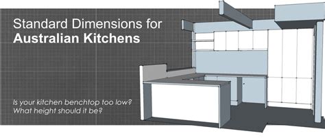 Floor cabinet depth ideally should not exceed 600 mm (handles excluded). Standard Dimensions For Australian Kitchens (Illustrated ...