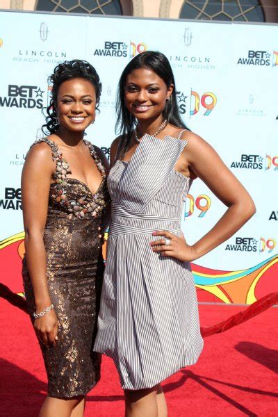 Tatyana Ali And Her Sister Anastasia Ali Stock Editorial Photo © Jean Nelson 12970502