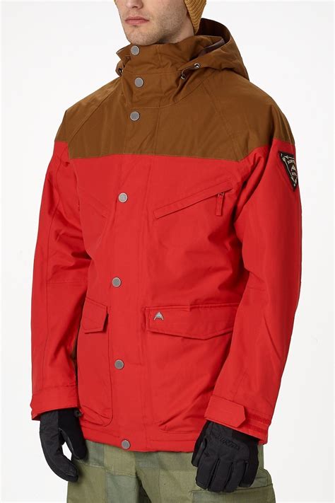 Kurtka Snowboardowa Burton Frontier Jacket Red 10167102219