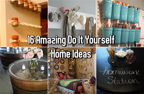 Do it yourself projects are a great way to build some of the great electrical and electronics' projects and to develop ece and eee engineering projects. 16 Amazing Do It Yourself Home Ideas - DIY Craft Projects