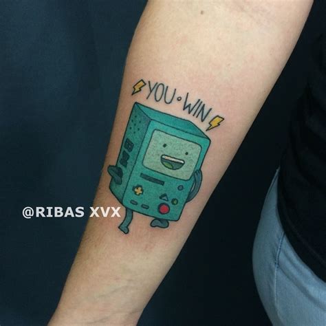 Tatuagem Bmo Hora Da Aventura Adventure Time Bmo Tattoo Traditional