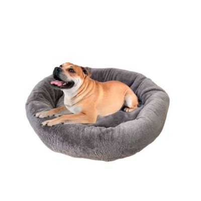 TWIXY Cama Para Mascotas Redonda Extra Suave Perros 80cm Falabella