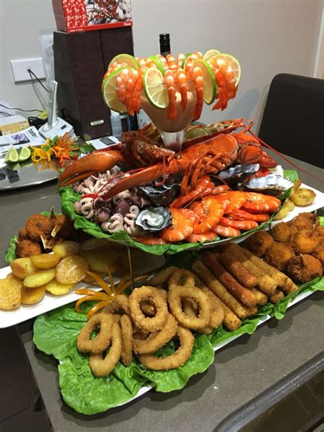 Australian christmas seafood recipes that are easy to prepare! Seafood Platter | Seafood platter, Seafood buffet, Seafood dinner