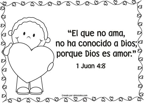 recursos cristianos, material para escuela dominical, amor de Dios