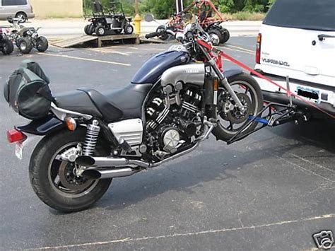 How to tow a motorcycle? Find Motorcycle trailer carrier tow dolly hauler rack ...