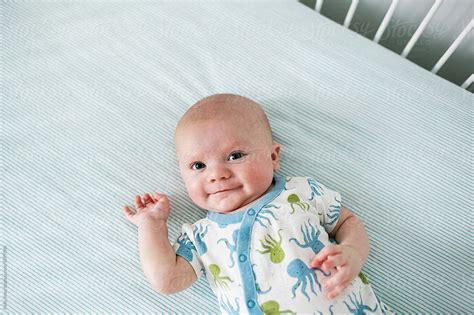 Happy Baby In A Crib Porkelly Knox