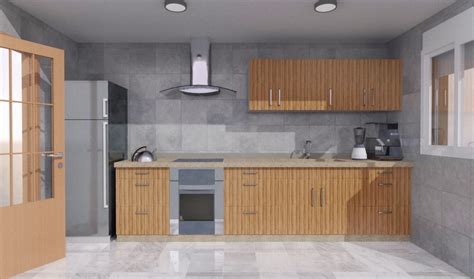 Un mueble de melamina para cocina con gaveta y puertas pequeñas para almacenamiento es de suma utilidad. ¿CUANTO MIDE UNA COCINA? - Garquitectos