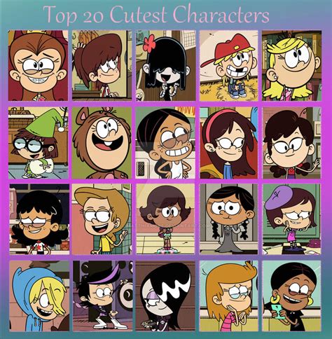 20 Cutest Loud House Girls By Matthiamore On Deviantart