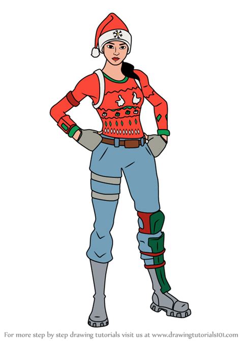 How To Draw Nog Ops From Fortnite Fortnite Step By Step