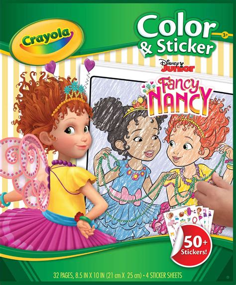 We have chosen the best fancy nancy coloring pages which you can download online at mobile tablet for free and add new coloring pages daily enjoy. Crayola Fancy Nancy Coloring Pages & Sticker Sheets only ...